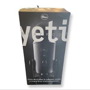 Yeti blackout professional USB microphone by blue
